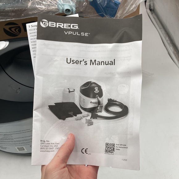 BREG V Pulse Post-Op Therapy Unit to Prevent Deep Vein Thrombosis New - Picture 4 of 14